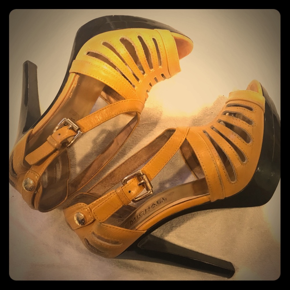 Michael Kors open toed heels